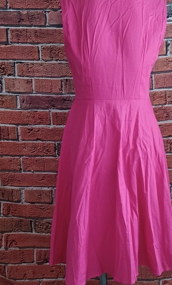 PINK PIN UP DRESS - Picture 3 of 12
